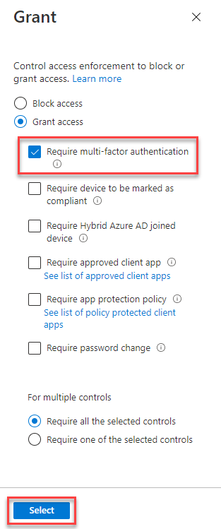 Require multi-factor authentication